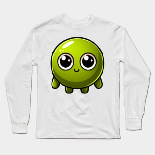 CUTE YELLOW PEA (ERVILHA AMARELA FOFA) Long Sleeve T-Shirt